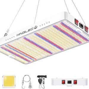 4x4ft Coverage Light Full Spectrum LED Grow Fixture