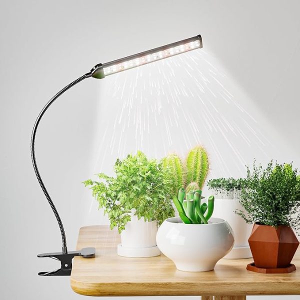 Adjustable Gooseneck Spectrum LED Light for Indoor Plants