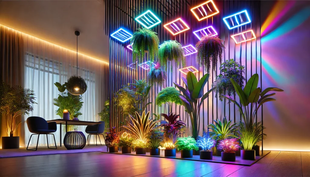 Color-Changing Indoor LED Ideas - 06