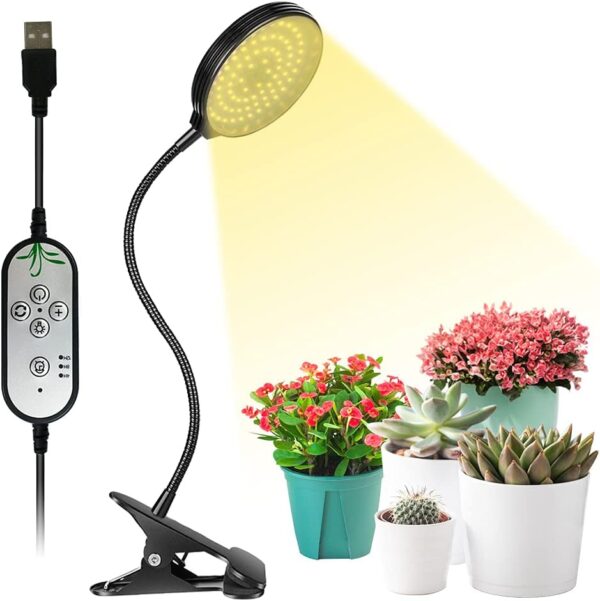 Convenient Adjustable Gooseneck Grow Lamp 1