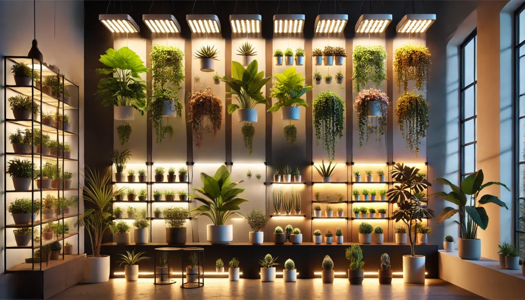 Different Lighting Setups For Various Plant Types