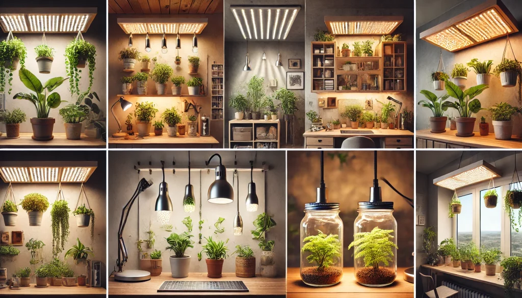 DIY Plant Lighting Setup Demonstrations