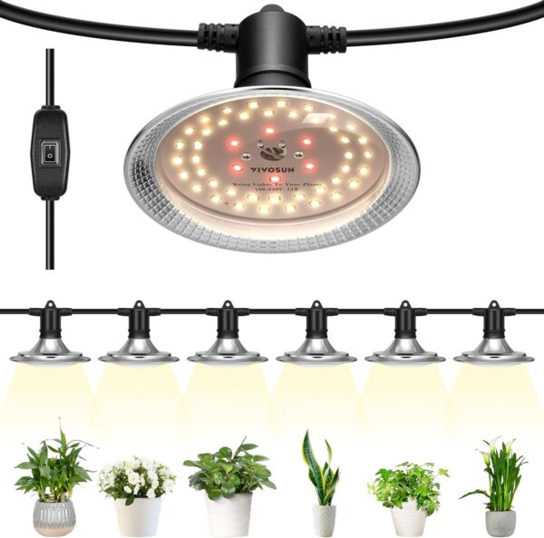 Energy Efficient Waterproof Grow Light Indoor Fixture 1