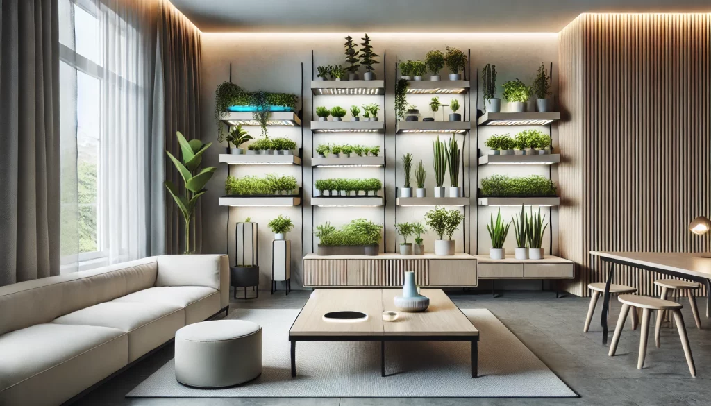 Indoor With Multi-Functional Plant Lighting - 05